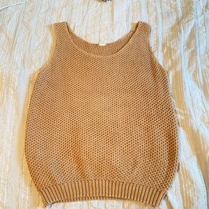 Cute tan tanktop